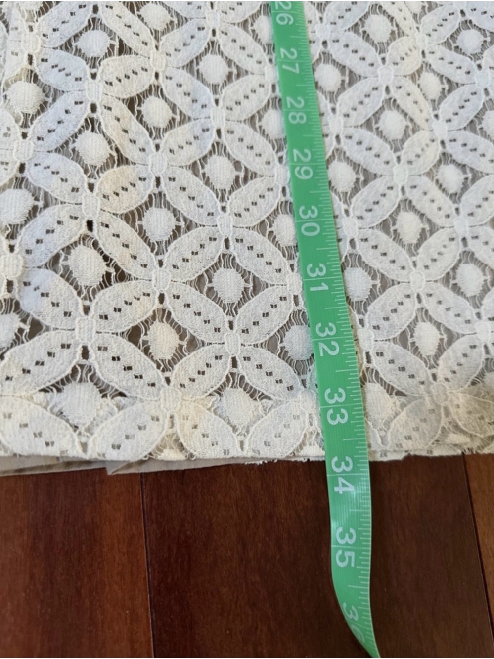 Apt. 9 White Diamond Eyelet Sleeveless Shift Dress - Picture 6 of 7